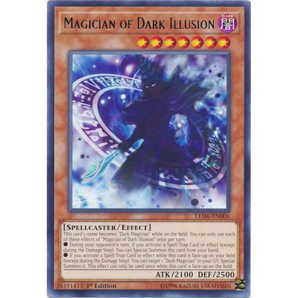Yu-Gi-Oh Legendary duelists Magical Hero led6-de alemán mapas 1 tirada